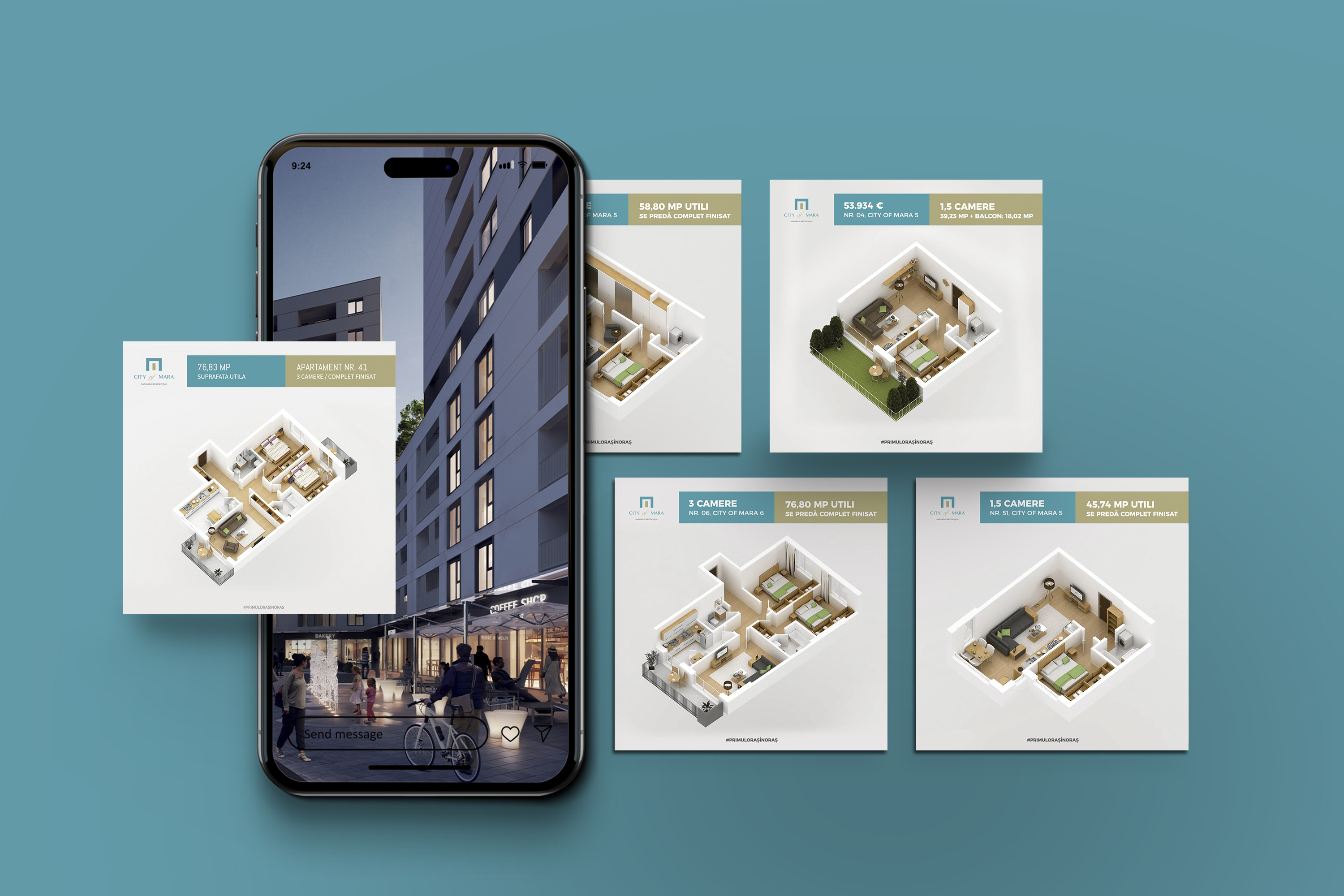 Social media City of Mara — campanie Facebook și Instagram realizată de Invento Arad